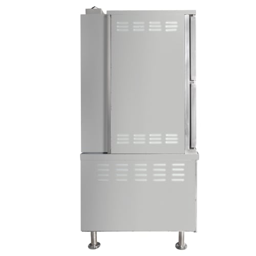 Crown Steam GSX-10HE (10) Pan Convection Steamer - Cabinet, Natural Gas