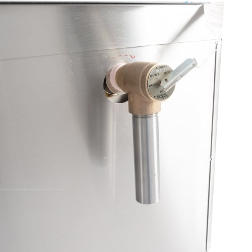 Crown Steam GSX-10HE (10) Pan Convection Steamer - Cabinet, Natural Gas