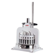 BakeMax BMHBD01 36 Division Manual Dough Divider | Hand Bun Cutter.