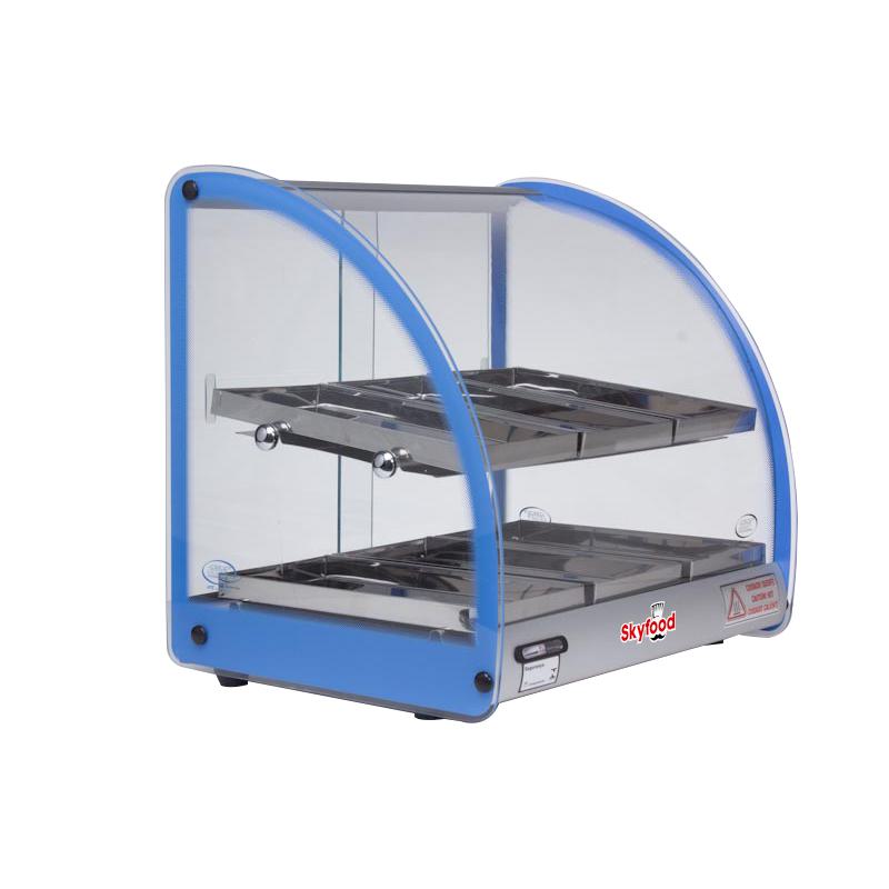 Skyfood FWD2-18B Commercial Food Warmer Display | Heated Merchandiser