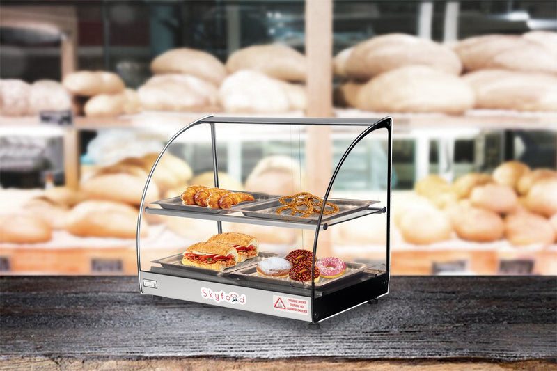 Skyfood FWD2-22-4P Commercial Food Warmer Display | Heated Merchandiser