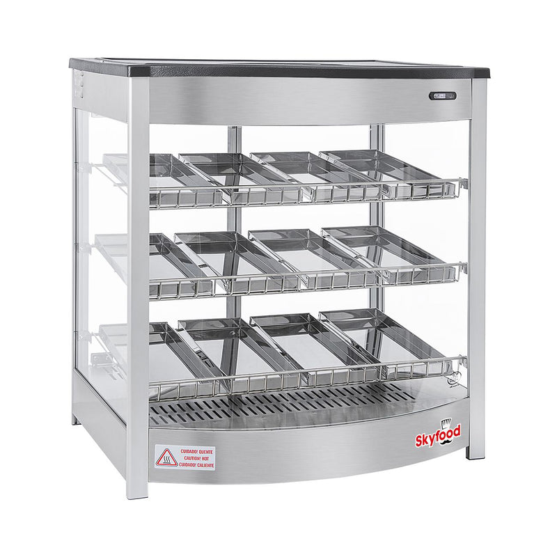 Skyfood FWD3S12P Commercial Food Warmer Display | Heated Merchandiser