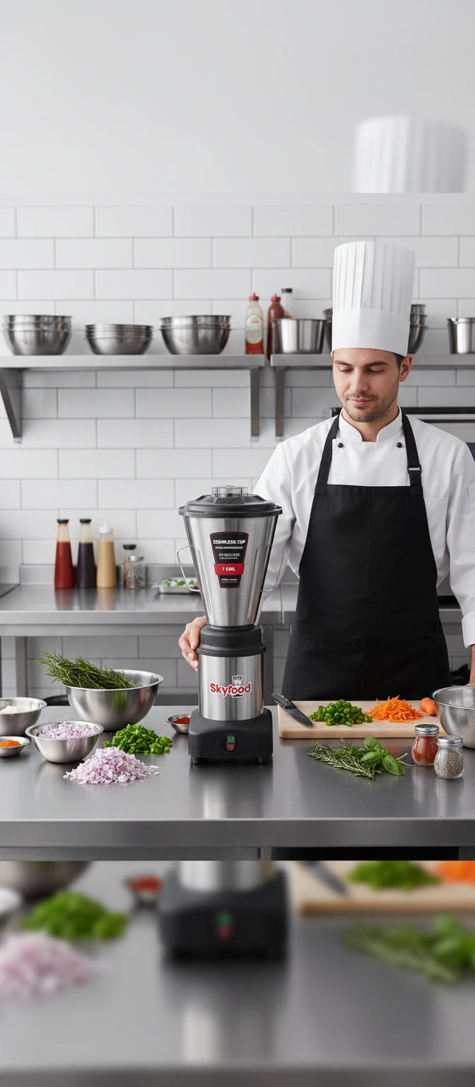 Skyfood LAR-4MBSE Commercial Blender | Heavy Duty Bar Blender