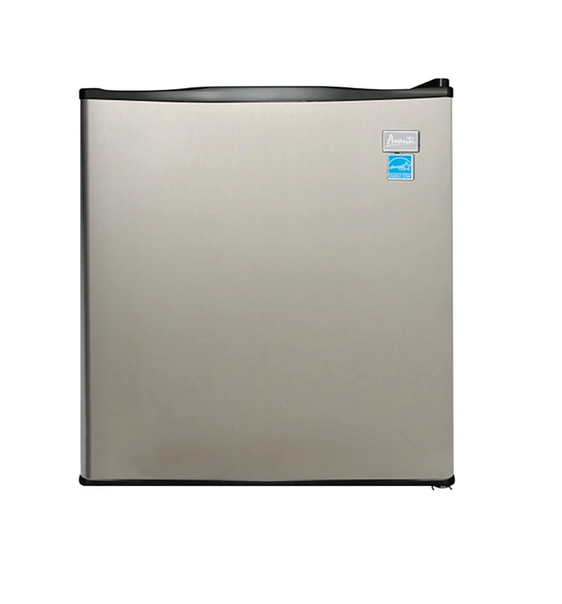 Avanti AR17T3S 1.7 cu ft Compact Refrigerator w/ Solid Doors & Drawers - Stainless Steel, 120v