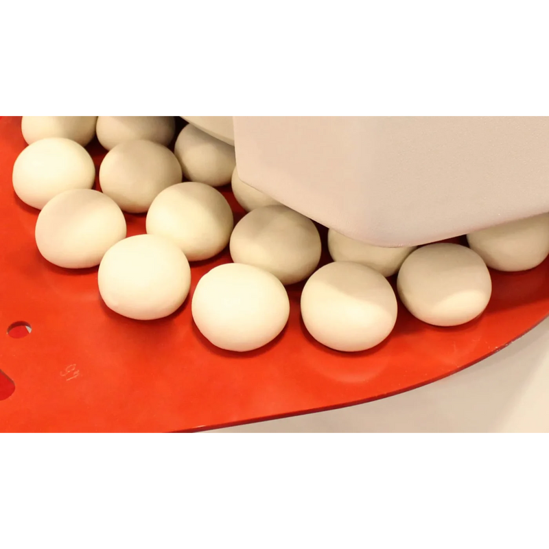 BakeMax BMBD030 Floor Model 30 Division Semi-Automatic Dough Divider Rounder.