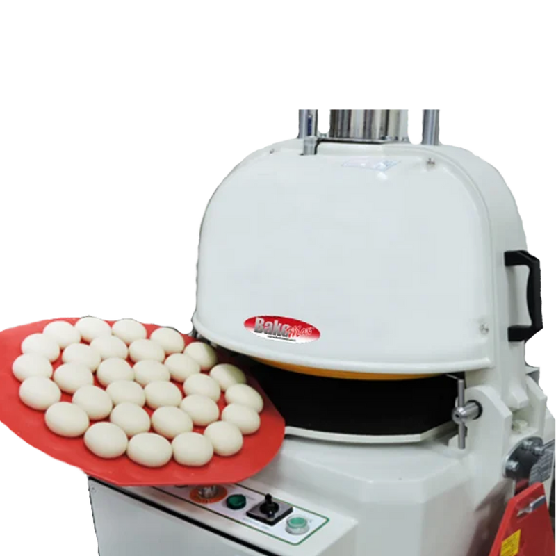 BakeMax BMBDF36 Floor Model 36 Division Fully Automatic Dough Divider Rounder.