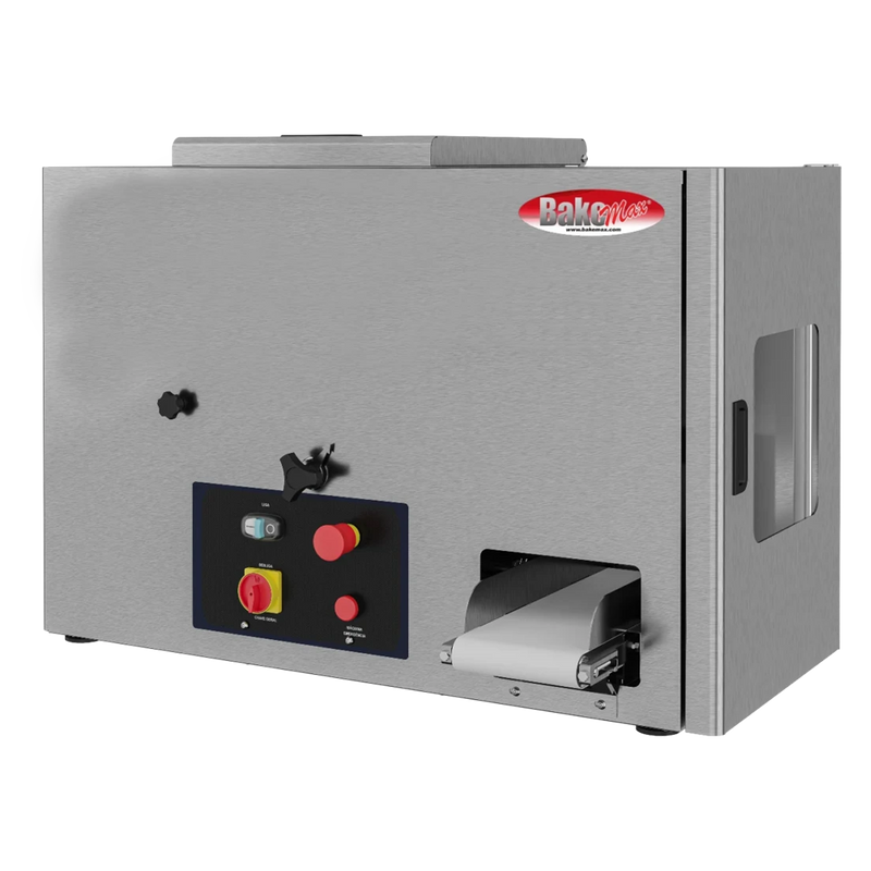 BakeMax BMCCD01 Countertop Continuous Automatic Dough Divider – 33 lb Capacity.