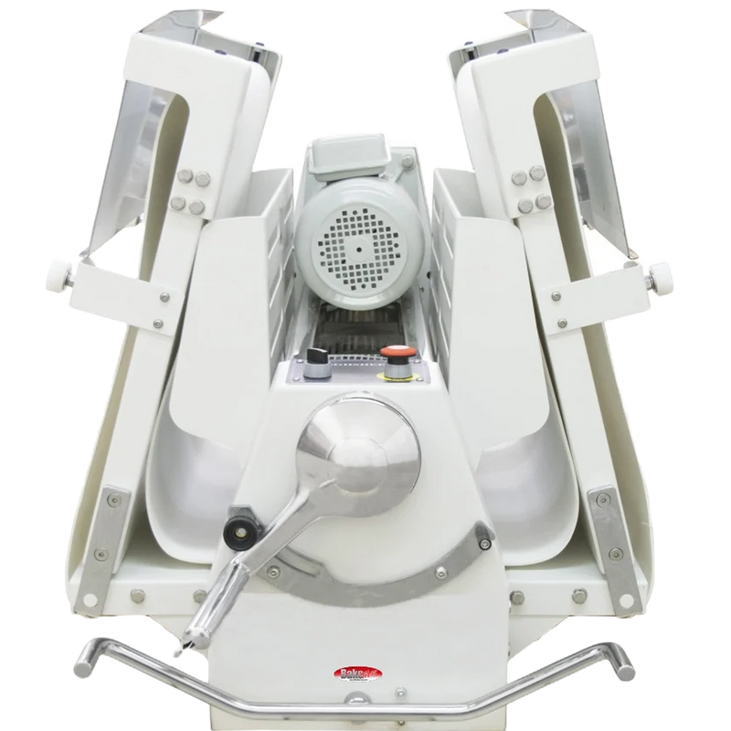 BakeMax BMCRS01 17.7″ Heavy Duty Countertop Reversible Dough Sheeter.