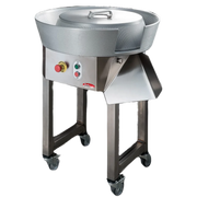 BakeMax BMDBR3L Automatic Dough Ball Rounder – Floor Model with Stand & Casters.
