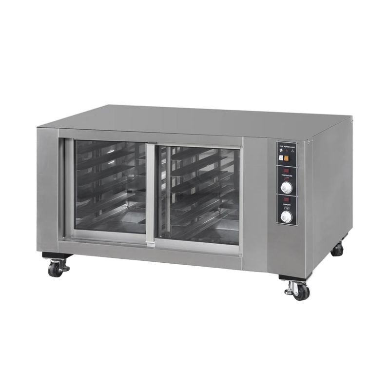Bakemax BMDDDP1 Proofing Cabinet for BMD Series Deck Ovens | 2-Section Stainless Steel.