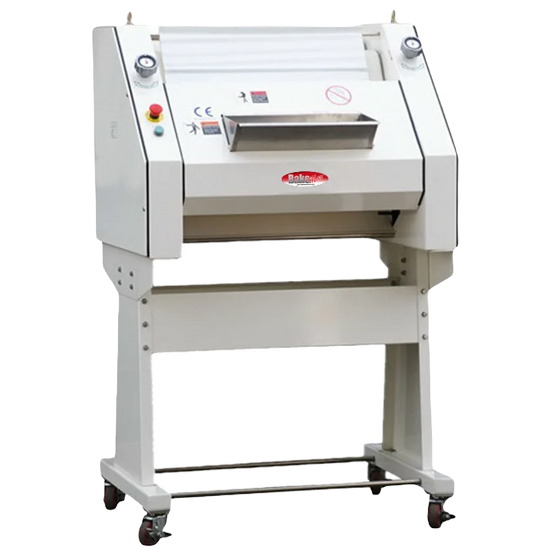BakeMax BMFBM01 Commercial Floor Model Electric French Bread & Baguette Moulder.