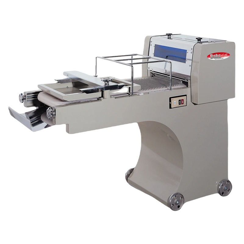 BakeMax BMMDM01 Floor Model Electric Mini Dough Moulder – Automatic Artisan Bread Machine.