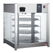 BakeMax BMPW418 Titan Series Countertop 4-Tier 18" Rotating Pizza Warmer.