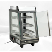 BakeMax BMTSC14 Titan Series 14" Countertop Heated Display Case.