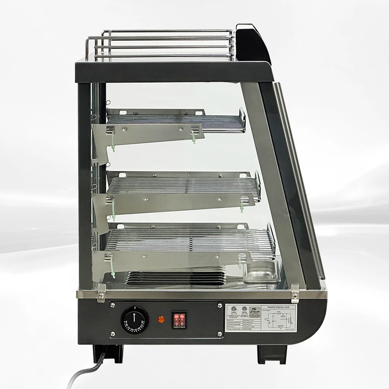 BakeMax BMTSC14 Titan Series 14" Countertop Heated Display Case.