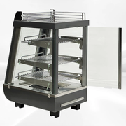 BakeMax BMTSC14 Titan Series 14" Countertop Heated Display Case.