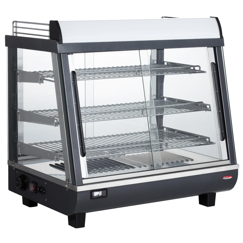 BakeMax BMTSC27 Titan Series 27" Countertop Heated Display Case.