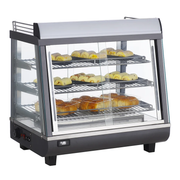 BakeMax BMTSC27 Titan Series 27" Countertop Heated Display Case.