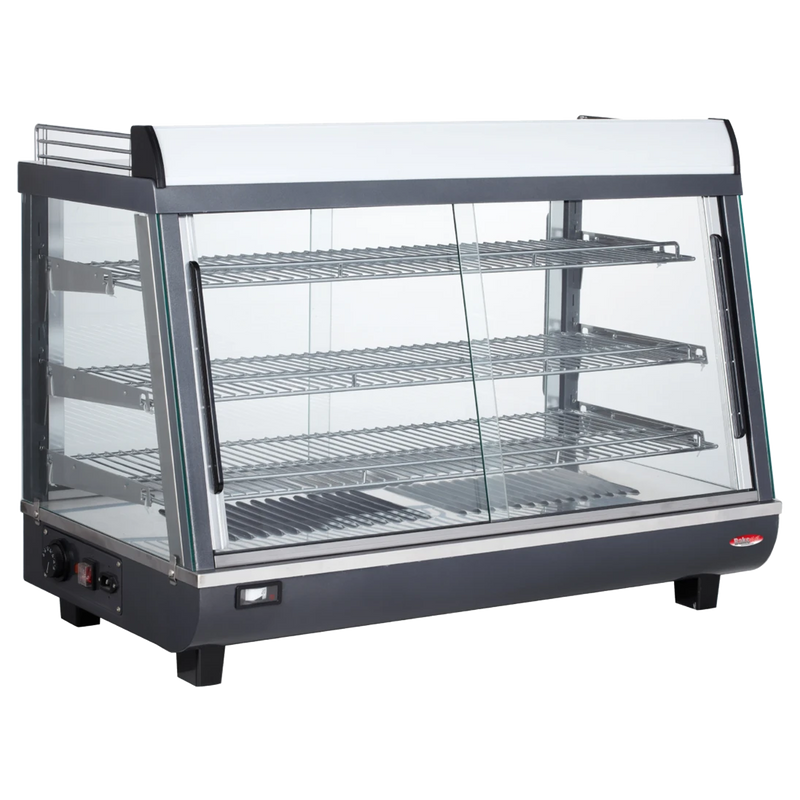 BakeMax BMTSC36 Titan Series 36" Countertop Electric Heated Display Case.