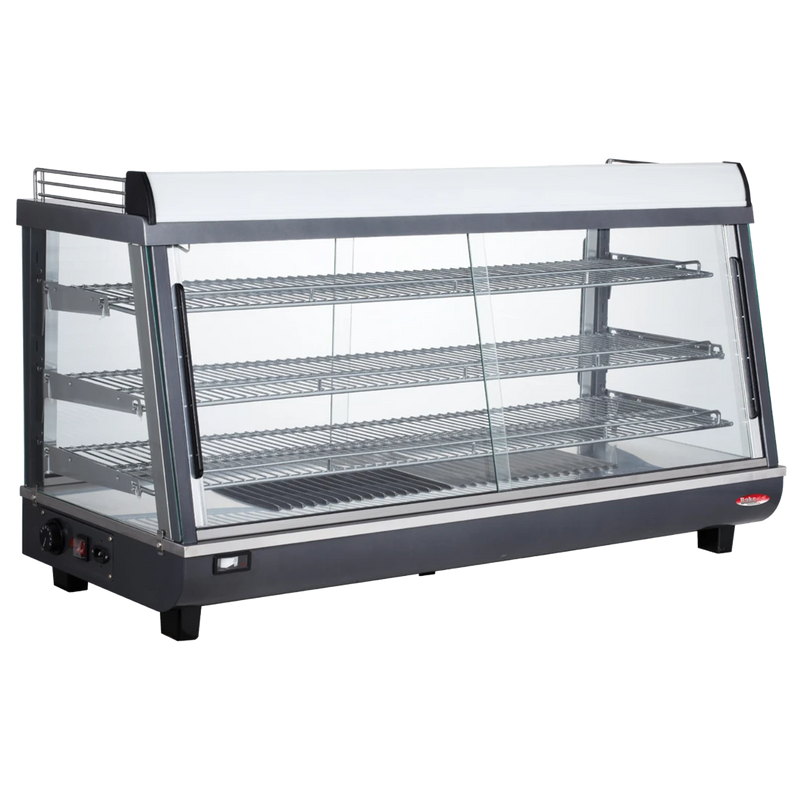 BakeMax BMTSC48 Titan Series 48" Countertop Electric Heated Display Case.