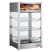 BakeMax Titan Series BMCBF18 18" Countertop Heated Display Case.