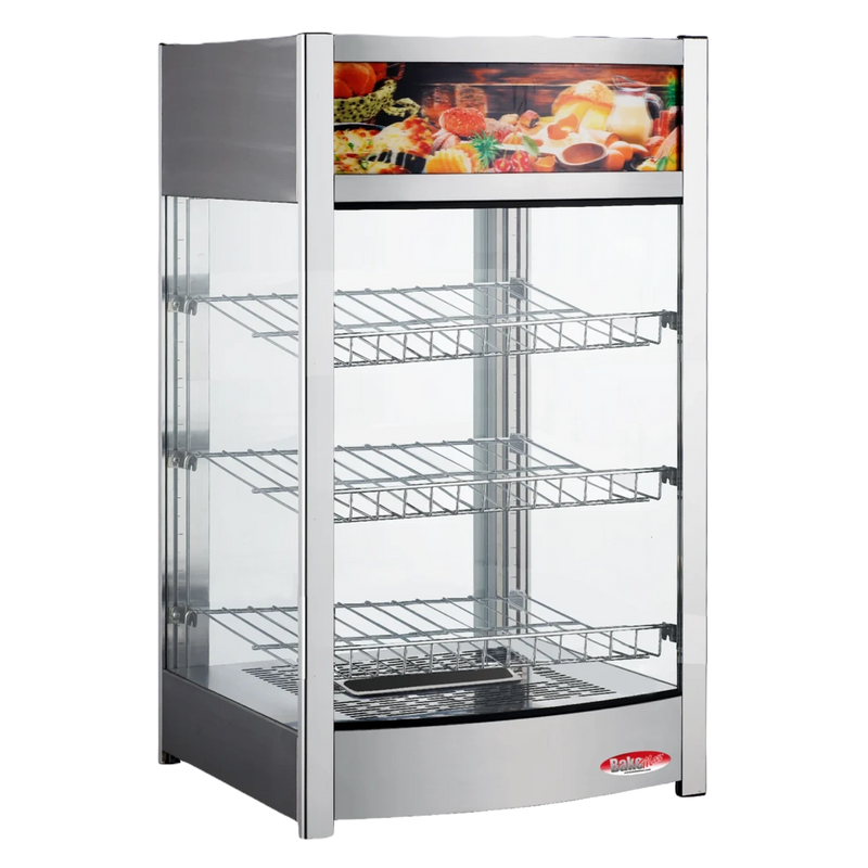 BakeMax Titan Series BMCBF18 18" Countertop Heated Display Case.