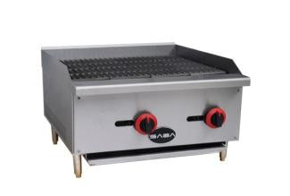 SABA CB-24 - 24" Gas Radiant Broiler 60,000 BTU