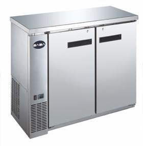 SABA SBB-24-60SS - 60" Two Door Back Bar Cooler (S/S)