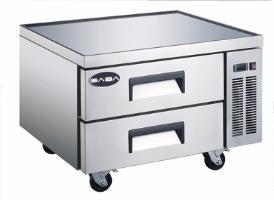 SABA SCB-36 - Two Drawer 36" Chef Base Cooler S/S Interior & Exterior