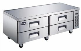 SABA SCB-72 - Four Drawer Chef Base Cooler S/S Interior & Exterior