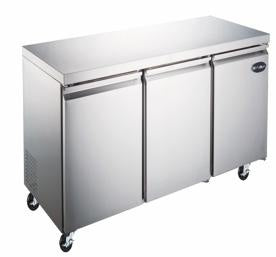 SABA SUC-72R - Three Door Under- Counter Cooler S/S Interior & Exterior