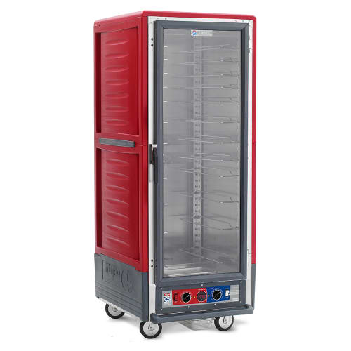 Metro C539-CFC-U Full Height Insulated Mobile Heated Cabinet w/ (18) Pan Capacity, 120v