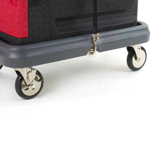 Metro MLD1 Mightylite™ Pan Carrier Dolly w/ 350 lb Capacity - Polyethylene, Gray
