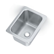 Vollrath 102-1-1 (2) Compartment Drop-in Sink - 10" x 14"