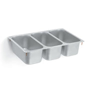 Vollrath 12065-3 (3) Compartment Drop in Sink - 6 1/8" x 12 1/8"