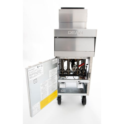 Dean 1PRG50T Gas Fryer - (1) 50 lb Vat, Floor Model, Natural Gas