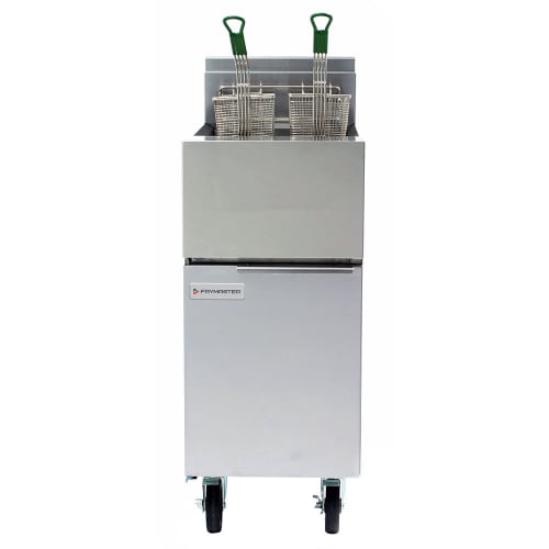 Dean GF14 Gas Fryer - (1) 40 lb Vat, Floor Model, Natural Gas