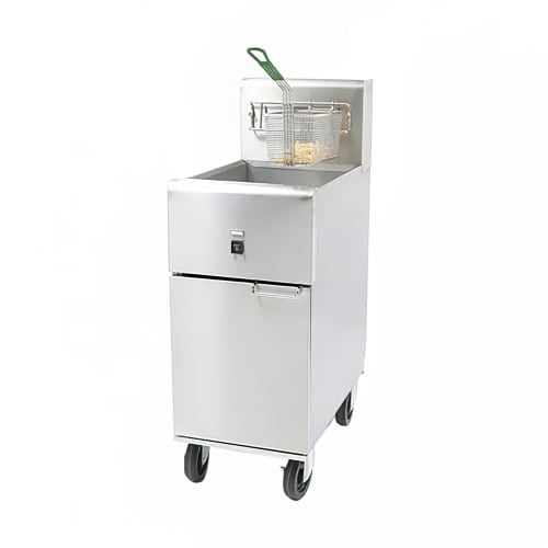 Dean SR114E Electric Fryer - (1) 40 lb. Vat, Floor Model, 208v/1ph