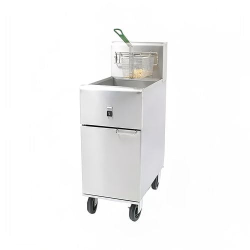 Dean SR114E Electric Fryer - (1) 40 lb. Vat, Floor Model, 208v/3ph