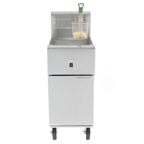 Dean SR114E Electric Fryer - (1) 40 lb. Vat, Floor Model, 208v/3ph