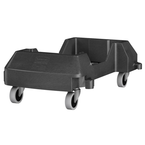 Rubbermaid 1980602 Trolley for Slim-Jim® 3540 & 3541 Containers - Resin, Black