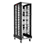 Rubbermaid FG332000BLA 23 3/4"W 18 Sheet Pan Rack w/ 2" Bottom Load Slides
