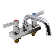 Advance Tabco K-51 Deck Mount Faucet - 6" Swing Spout, 4" Centers, Lead Free