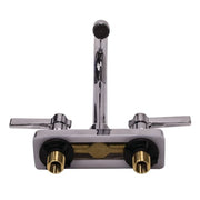 Advance Tabco K-52 Deck Mount Faucet - 3 1/2" Gooseneck Spout, 4" Centers, Lead Free