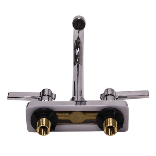 Advance Tabco K-52 Deck Mount Faucet - 3 1/2" Gooseneck Spout, 4" Centers, Lead Free