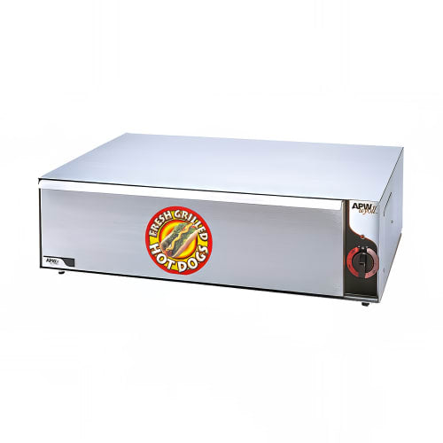 APW Wyott BW-31 Humidified Hot Dog Bun Warmer w/ (72) Bun Capacity, 120v