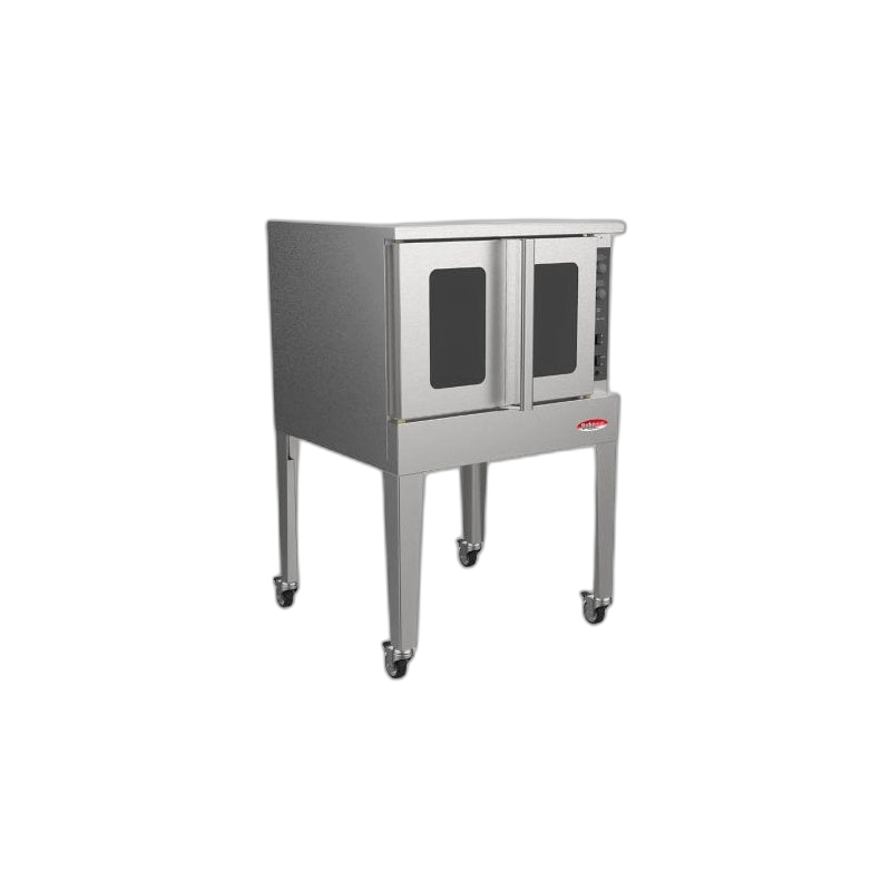 BakeMax America BASCO5E Commercial Electric Convection Oven – Floor Model with 12 Pan Capacity