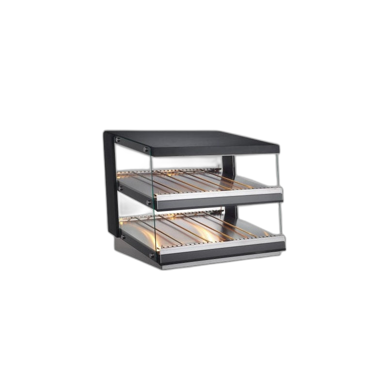 BakeMax BMHGG01 Titan Series 31.5" Countertop Self-Serve Heated Display Case