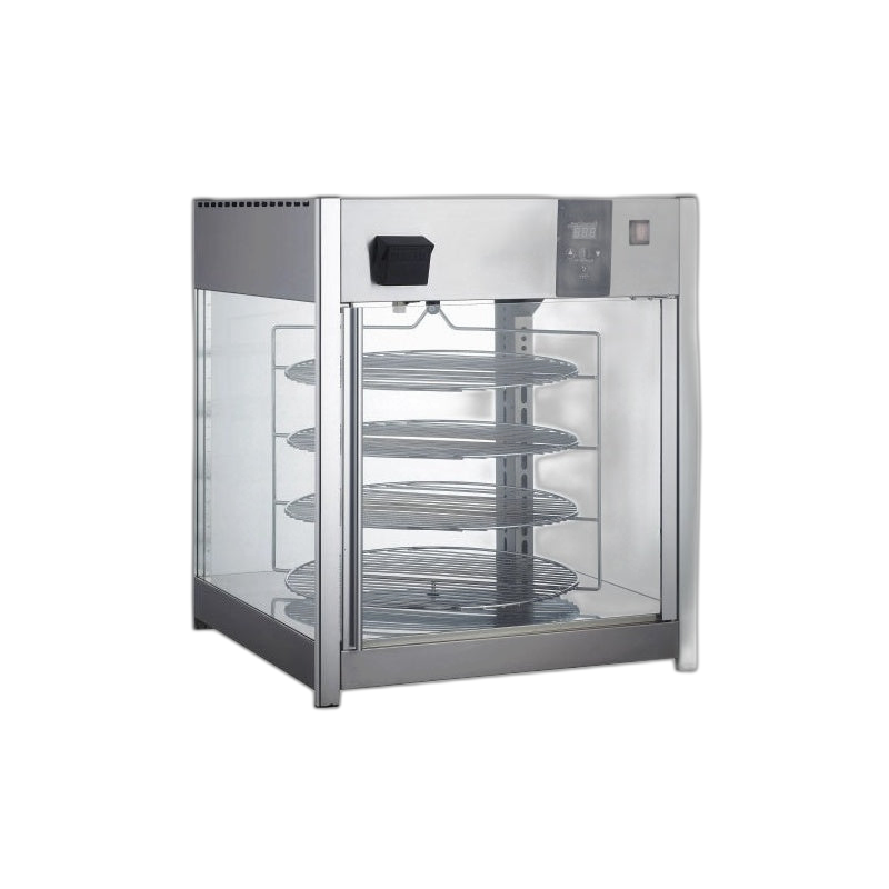 BakeMax BMPW418 Titan Series Countertop 4-Tier 18" Rotating Pizza Warmer