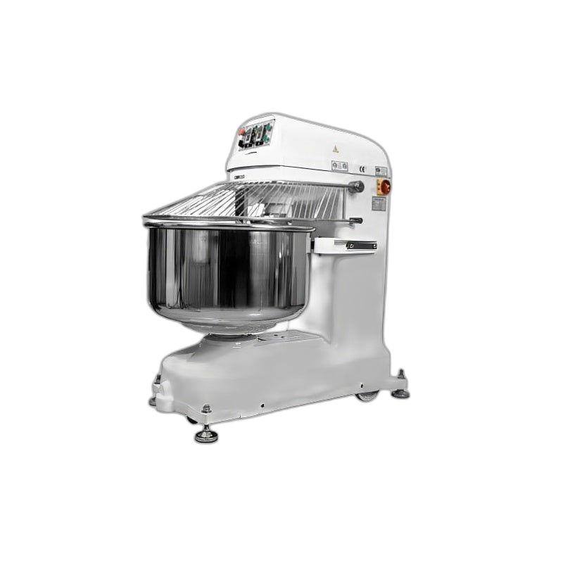 BakeMax BMSM030 Heavy Duty 30Kg Spiral Dough Mixer – 2 Speed Floor Model